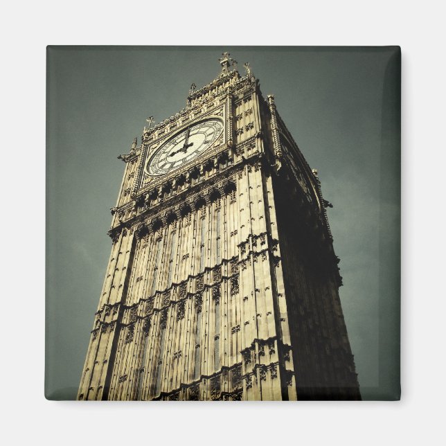 London - Tower und Big Ben Magnet (Vorne)