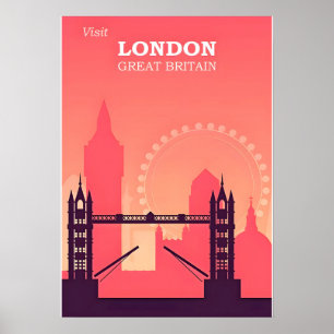 London Travel Poster