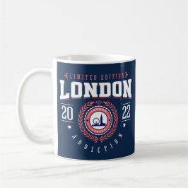 London UK City Traveler Sports Style Navy Kaffeetasse