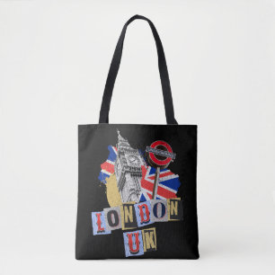 London UK Retrodesign Tasche
