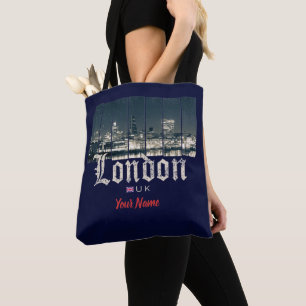 London UK Skyline Vereinigtes Königreich England v Tasche