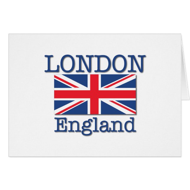 London und Union Jack (Vorderseite (Horizontal))