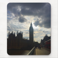 London United Kingdom Big Ben Sunset Clouds Sky UK