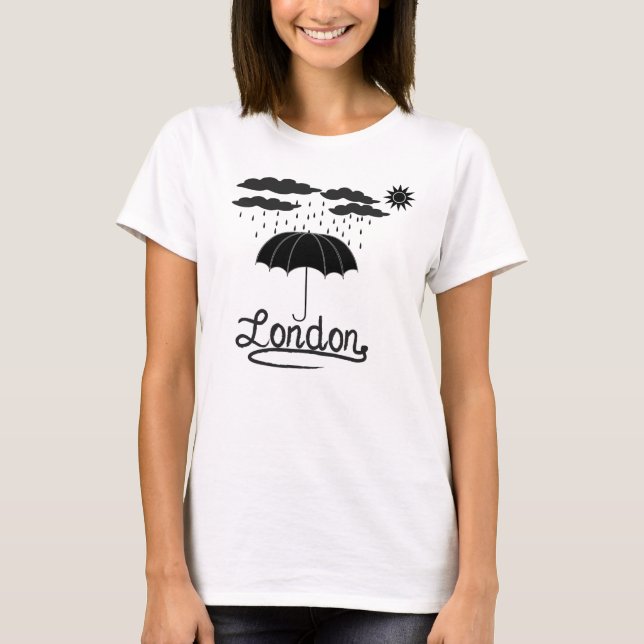 London | Unter einem Schirm T-Shirt (Vorderseite)