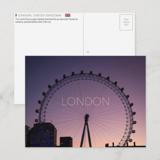 London, Vereinigtes Königreich Reise-Postkarte Postkarte