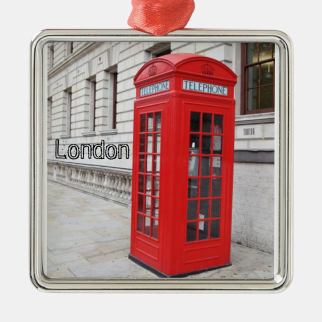 London-Verzierung Ornament Aus Metall (Vorne)