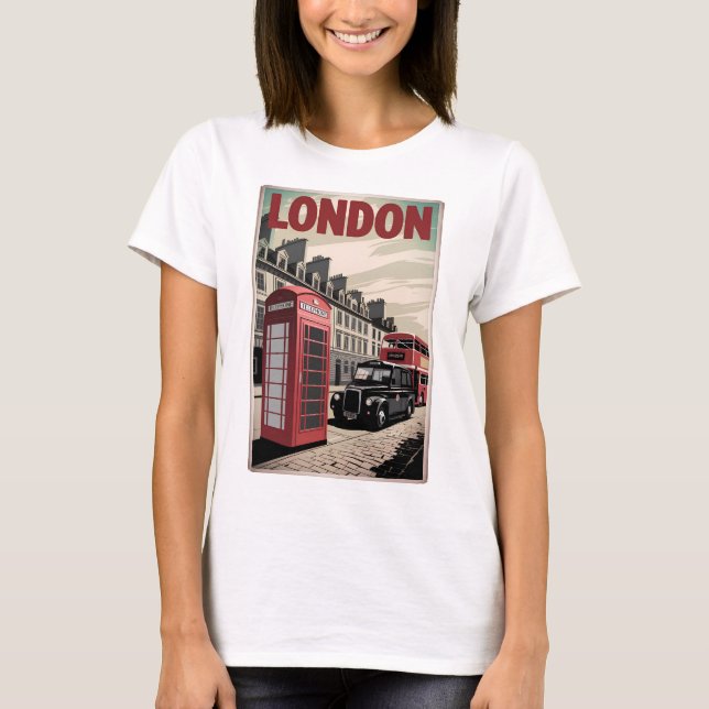 London Vintag T-Shirt (Vorderseite)
