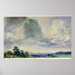 London von Hampstead Heath (John Constable) Poster
