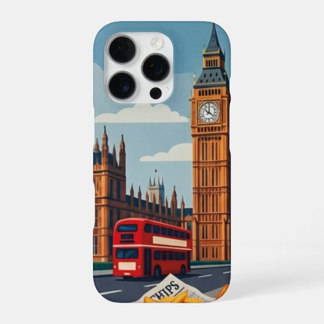 London - Wahrzeichen iPhone 16 Pro Hülle (Rückseite)