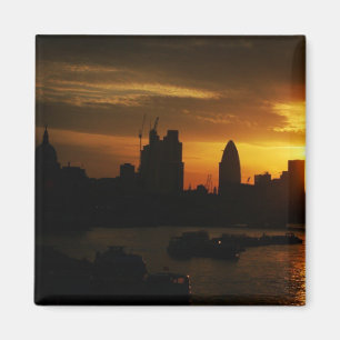 London - Waterloo Sunrise Magnet