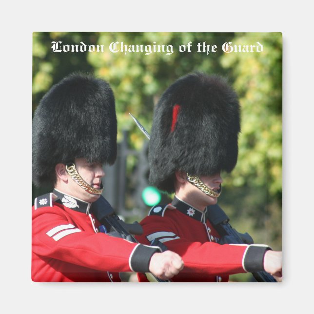 London Wende der Garde Magnet (Vorne)