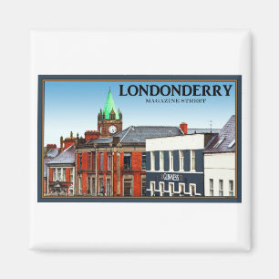 Londonderry/Derry - Zeitschriften-Straße Magnet