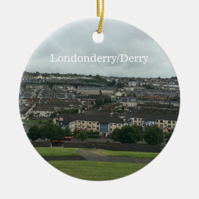 Londonderry Keramik Ornament (Vorne)