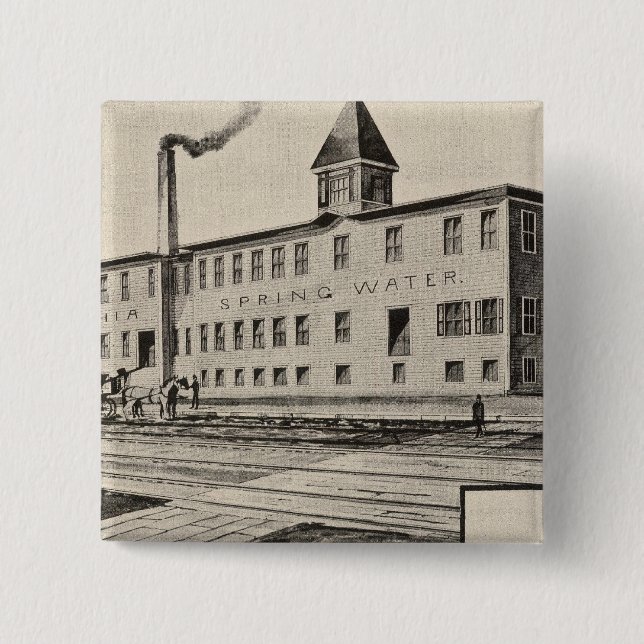 Londonderry Lithia Spring Water Co Button (Vorderseite)