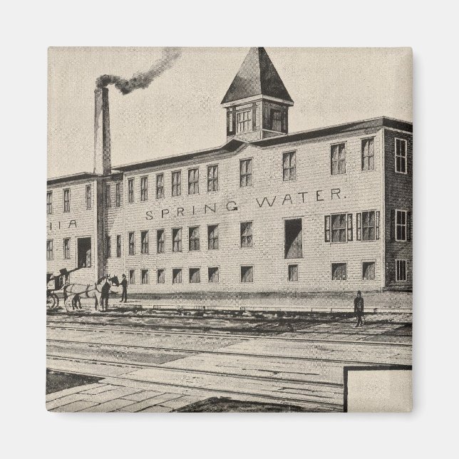 Londonderry Lithia Spring Water Co Magnet (Vorne)