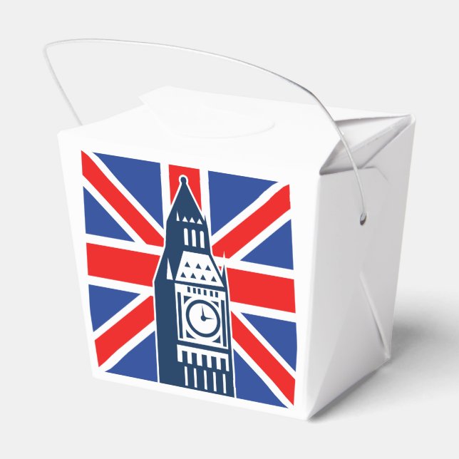 Londoner Anruf Geschenkschachtel (Rückseite)