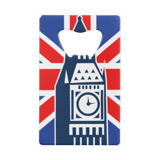 Londoner Anruf Kreditkarten Flaschenöffner