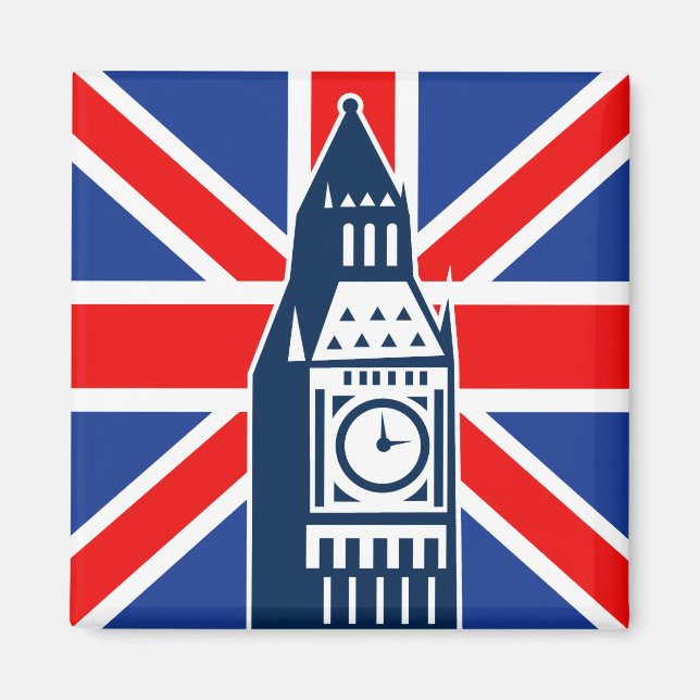Londoner Anruf Magnet (Vorne)