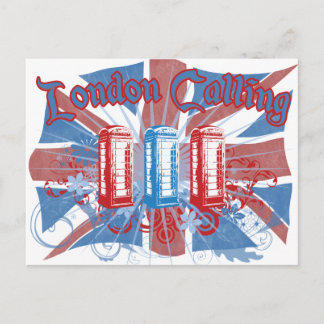 Londoner Anruf Postkarte