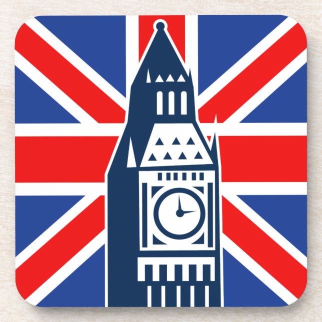 Londoner Anruf Untersetzer (Vorderseite)