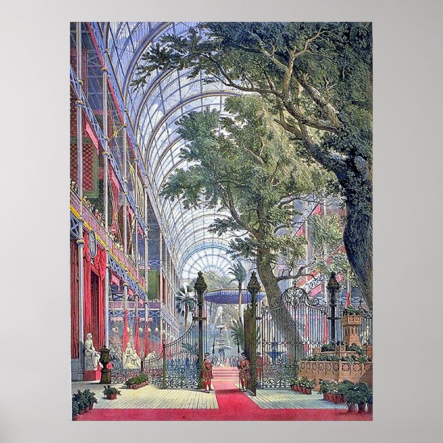 Londoner Ausstellung Vintage Poster (Vorne)
