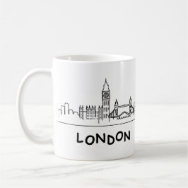 Londoner Becher Kaffeetasse