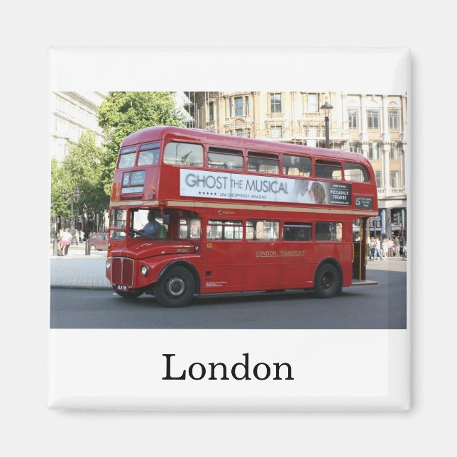 Londoner Bus Magnet (Vorne)