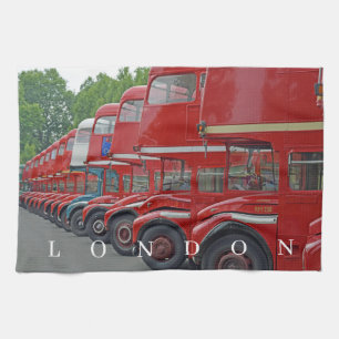 Londoner Busse Teetuch Geschirrtuch
