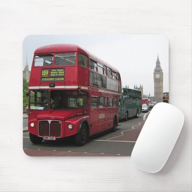 Londoner Doppeldecker-Bus Mousepad (Mit Mouse)