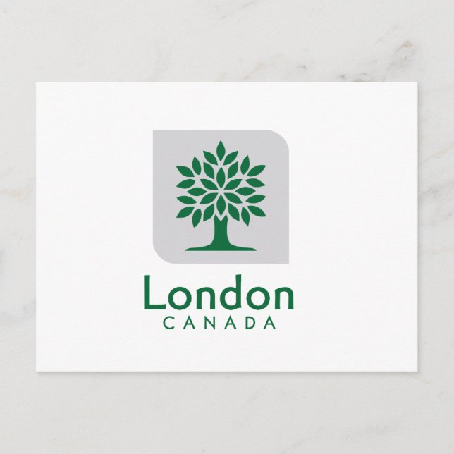 Londoner Flagge: Ontario Postkarte (Vorderseite)