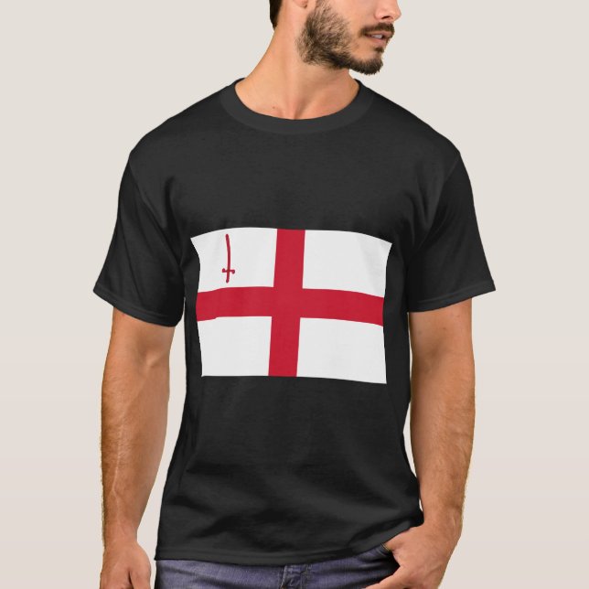 Londoner Flagge T-Shirt (Vorderseite)