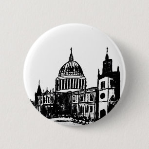 Londoner Gemälde Button