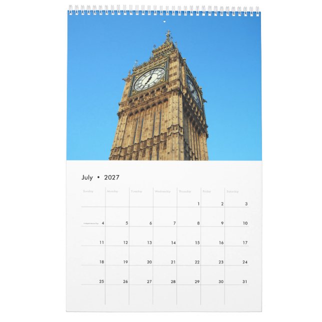 Londoner Kalender (Jul 2027)