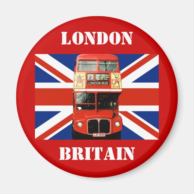 Londoner Kühlschrankmagnet (Vorne)