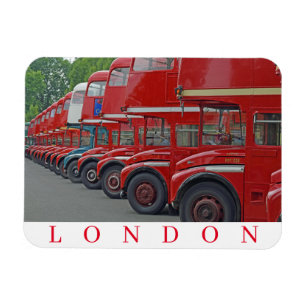 Londoner Kühlschrankmagnet für rote Busse Magnet