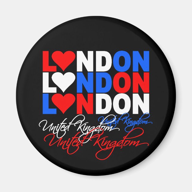 Londoner Magnet (Vorne)
