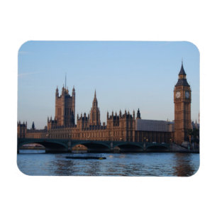 Londoner Parlamentsgebäude an der Themse Magnet