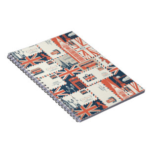 Londoner Post-Foto-Notebook Notizblock