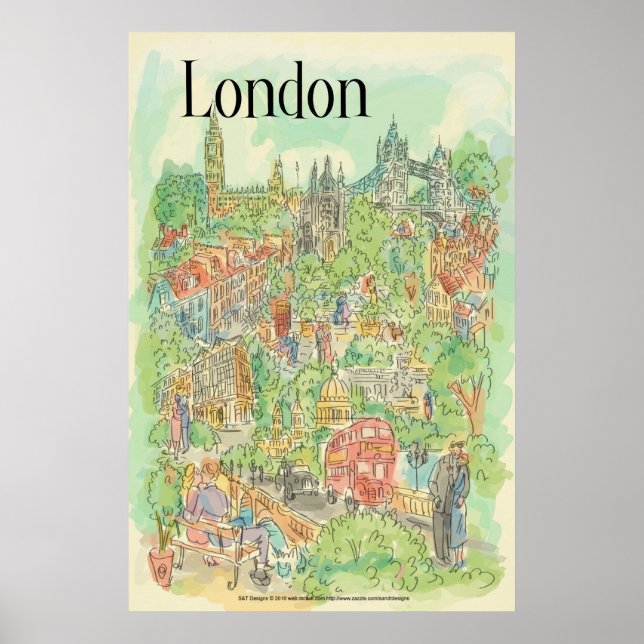 Londoner Poster (Vorne)