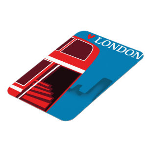 Londoner Roter Bus Magnet