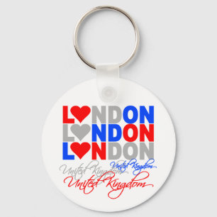 Londoner Schlüsselanhänger