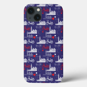 Londoner Sehenswürdigkeiten-Muster Case-Mate iPhone Hülle