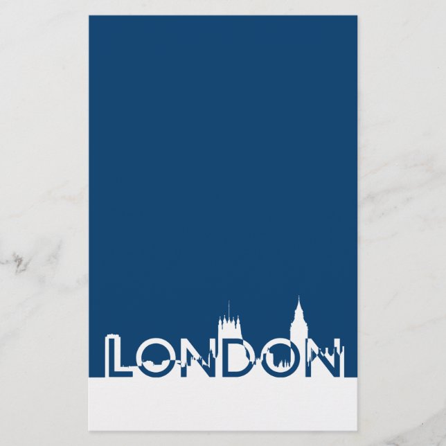 Londoner Silhouette Flyer (Vorne)