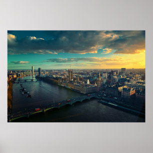 Londoner Skyline Poster