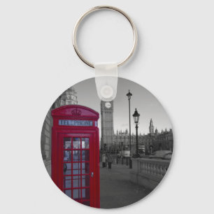 Londoner Telefonzelle Schlüsselanhänger