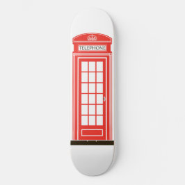 Londoner Telefonzelle Skateboard