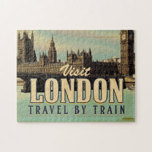 Londoner Vintage-Poster besuchen