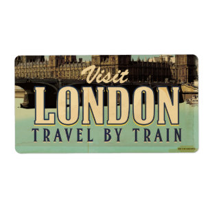 Londoner Vintage-Poster besuchen