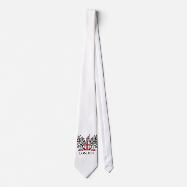 Londoner Wappen Krawatte (Vorderseite)