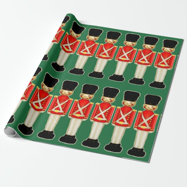 Londoner WeihnachtsWeihnachten Geschenkpapier (Ungerollt)